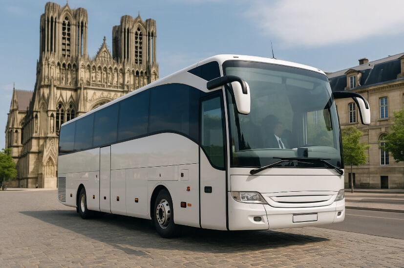Bus loué avec Centrale Autocar à Reims