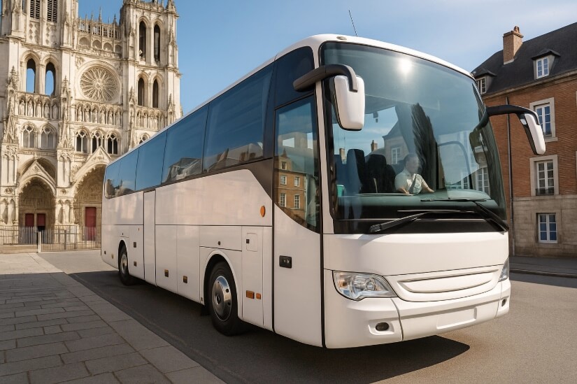 Bus loué à Amiens avec Centrale Autocar