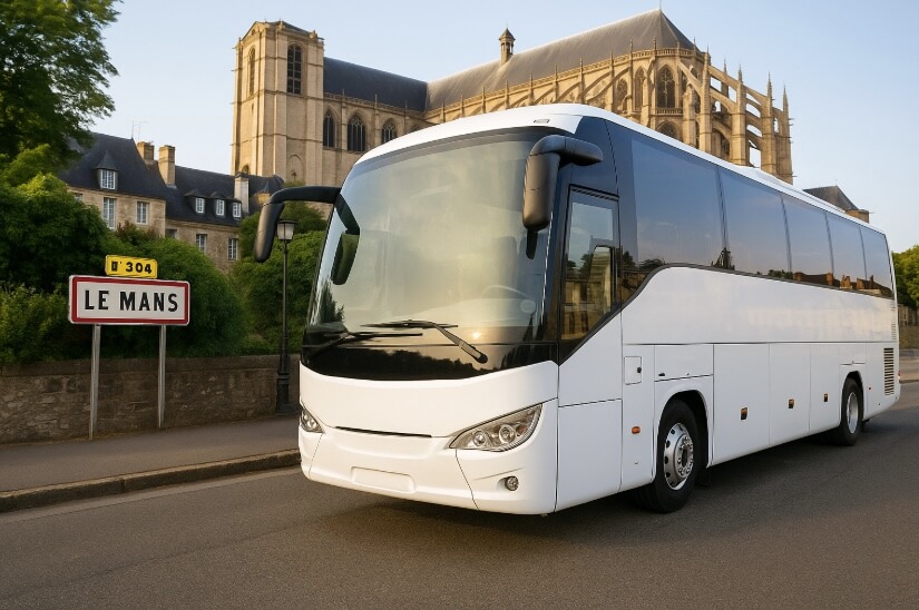 Bus de location avec chauffeur au Mans
