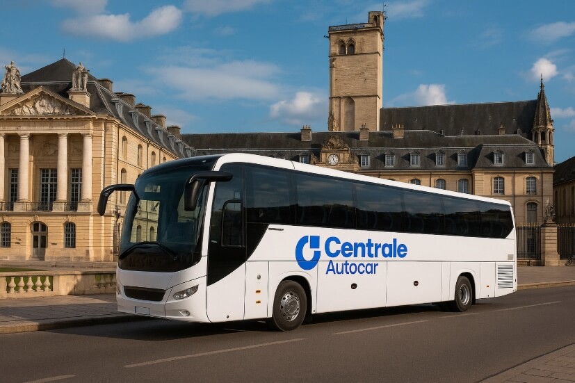 Bus loué à Dijon avec Centrale Autocar