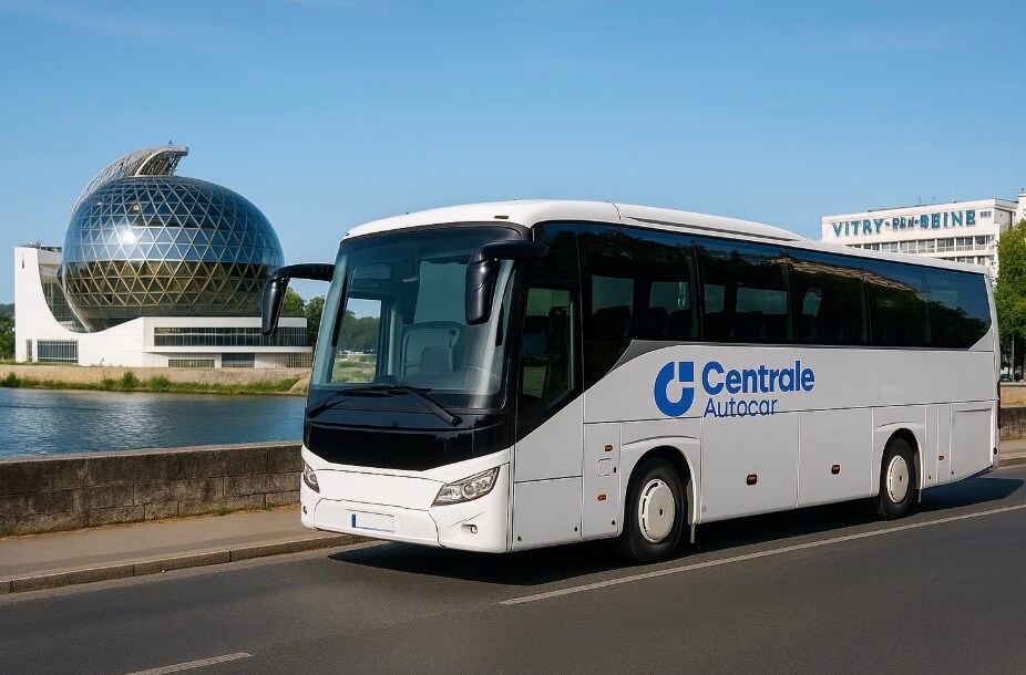 Bus loué à Vitry sur Seine avec Centrale Autocar
