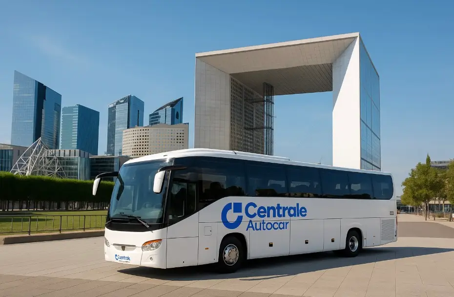Bus loué à Nanterre avec Centrale Autocar