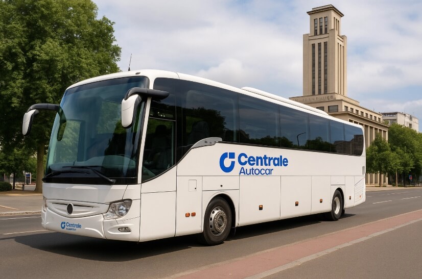 Bus loué à Villeurbanne avec Centrale Autocar