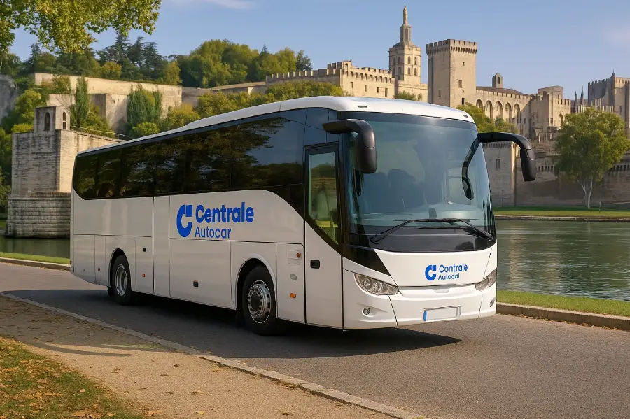 Bus loué à Avignon avec Centrale Autocar