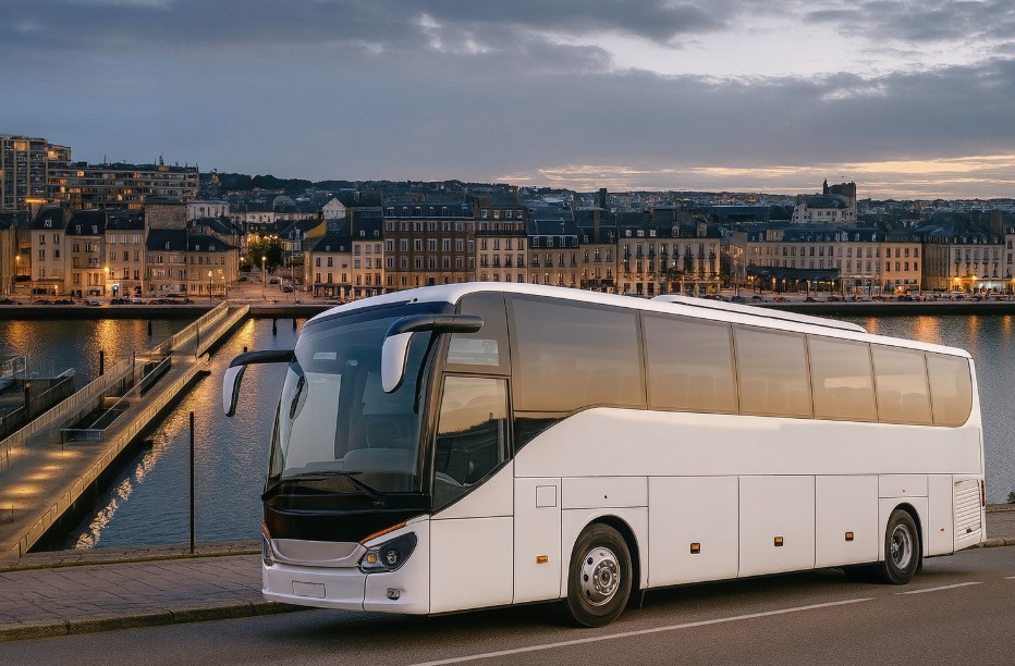 Bus loué à Cherbourg avec Centrale Autocar