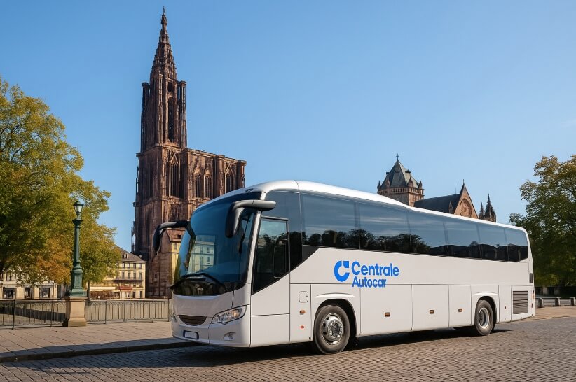 Bus loué à Strasbourg avec Centrale Autocar