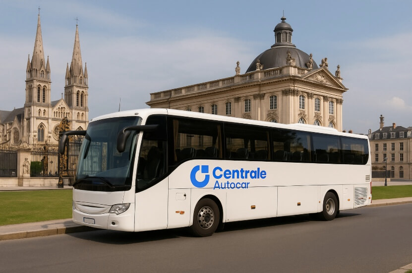 Bus loué à Nancy avec Centrale Autocar