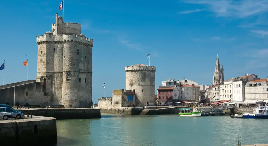 Vue du port de La Rochelle
