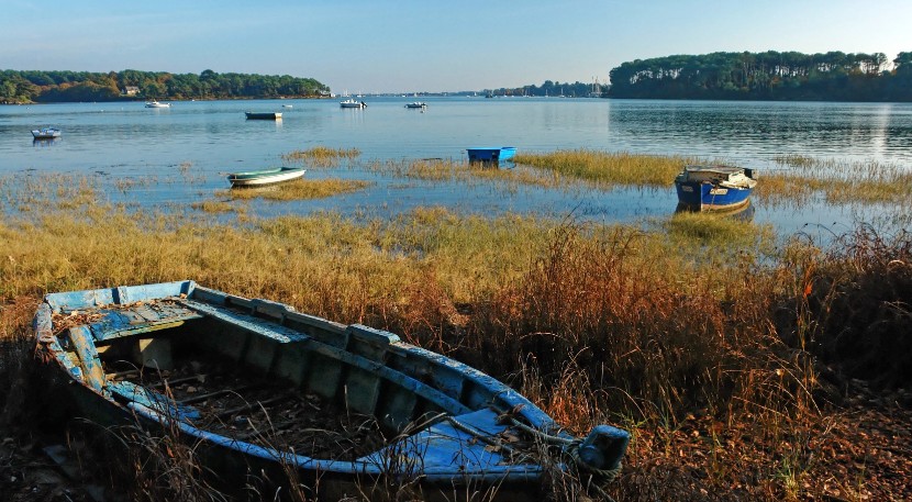 Paysage du Morbihan, tourisme en groupe