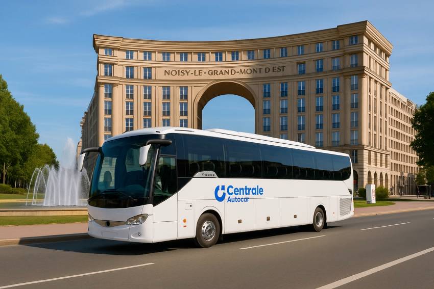 Bus loué à Noisy-le-Grand avec Centrale Autocar