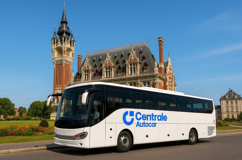 Bus loué à Calais