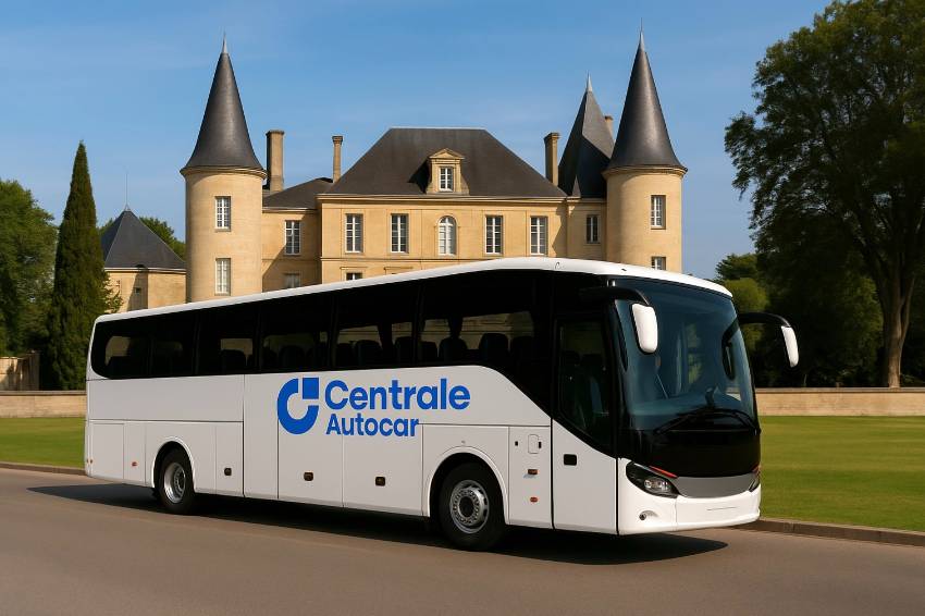 Bus loué à Pessac pour transport de groupe