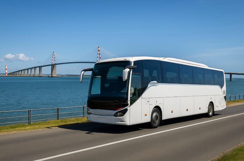 Bus loué à Saint-Nazaire avec Centrale Autocar