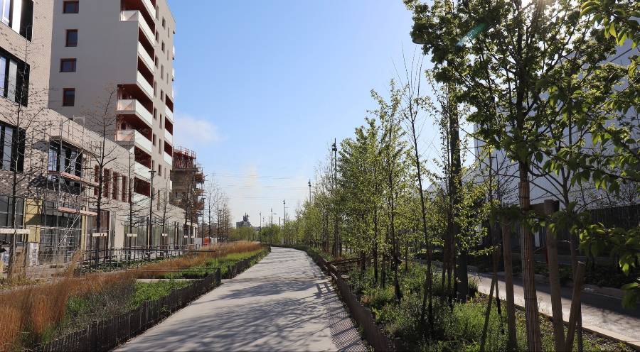 Quartier du Grand Parilly à Vénissieux
