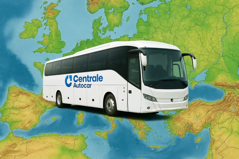 Bus Centrale Autocar pour voyager en Europe