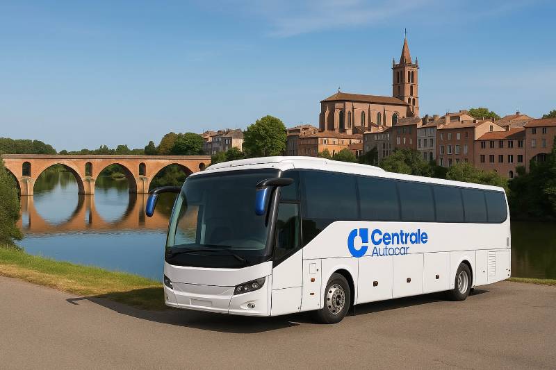 Location Bus Montauban avec Centrale Autocar
