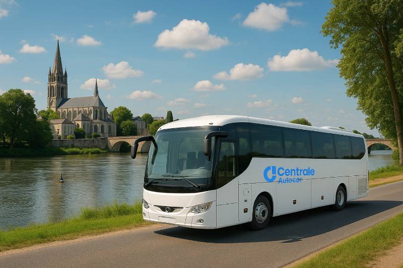 Bus loué avec Centrale Autocar pour visiter les Pays de la Loire