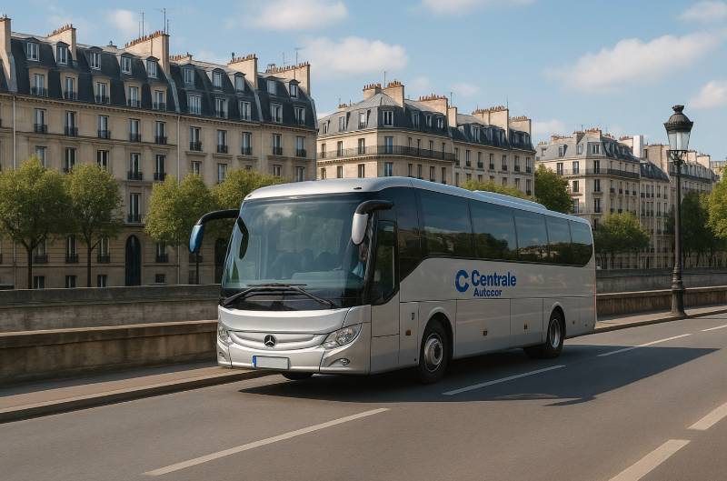 Bus loué à Asnières-sur-Seine avec Centrale Autocar