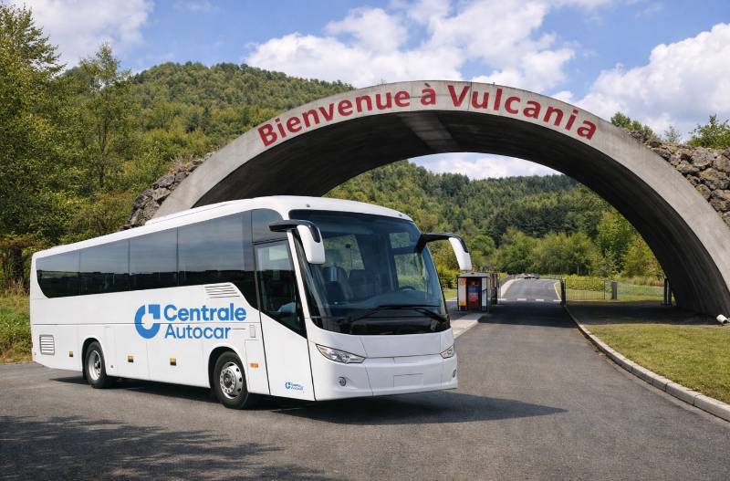 Location Bus et Minibus avec chauffeur pour Vulcania avec Centrale Autocar
