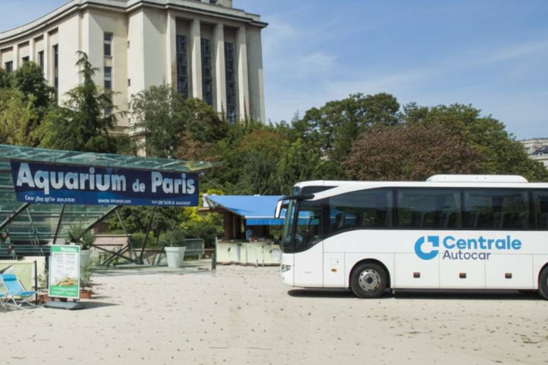 Location Bus et Minibus pour l'Aquarium de Paris avec Centrale Autocar