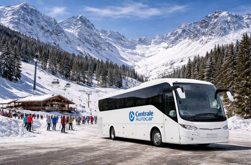 Location bus autocar ski alpes pyrenees