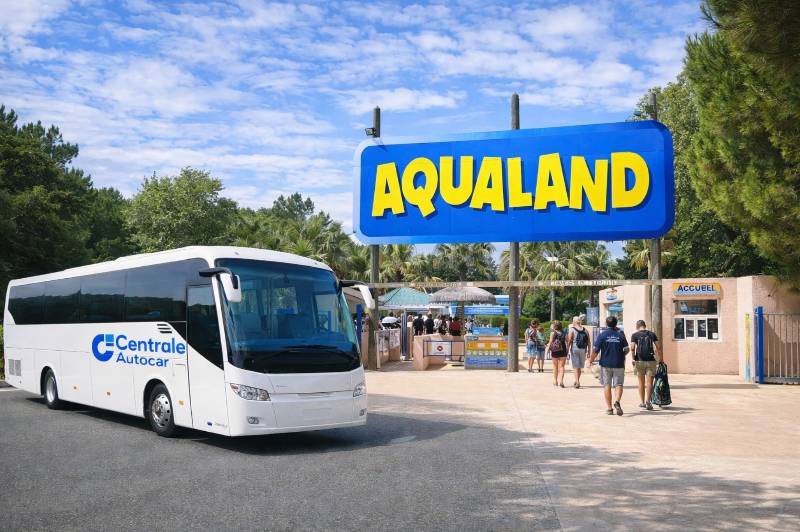 Location Bus et Minibus pour Aqualand