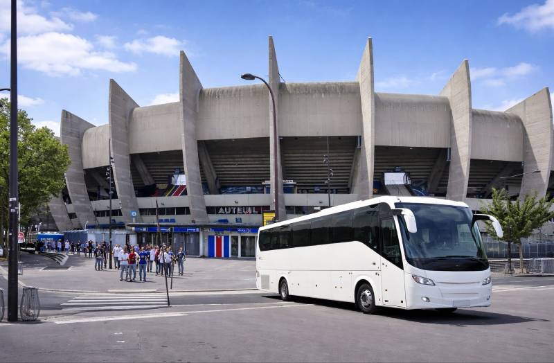Location Bus, Minibus avec chauffeur pour le Parc des Princes