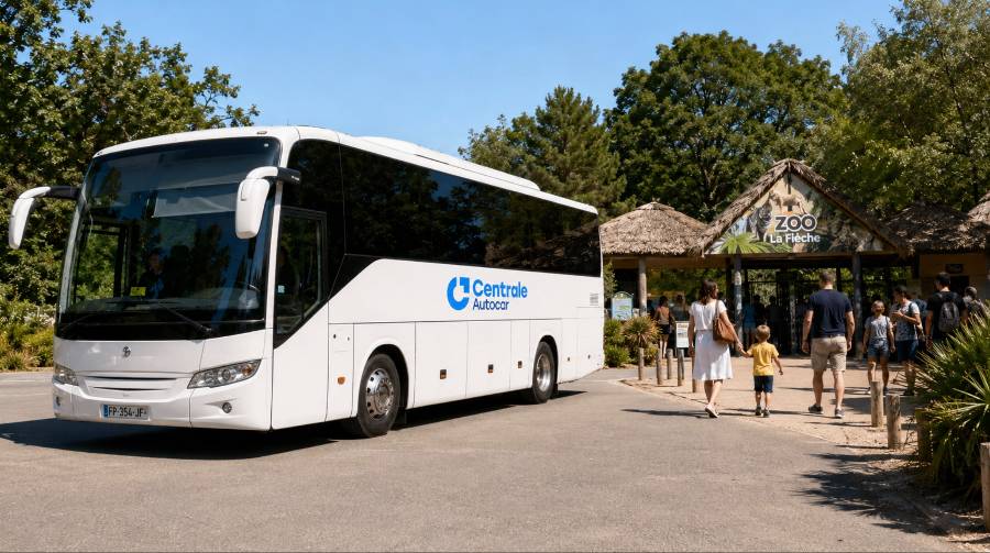 Location autocar avec chauffeur pour le Zoo de la Flèche