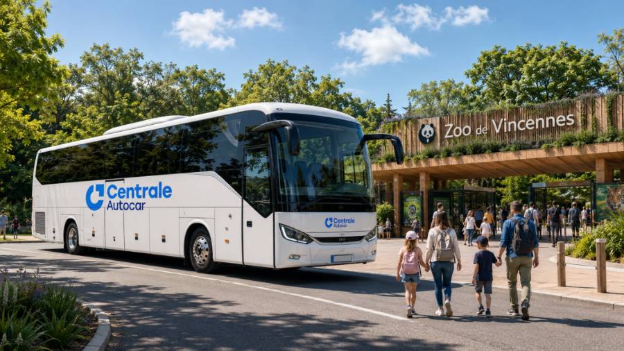 Bus avec chauffeur loué pour le Zoo de Vincennes
