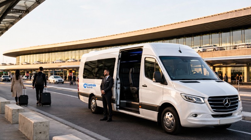 Location de navette avec chauffeur pour transfert à l'aéroport d'Orly