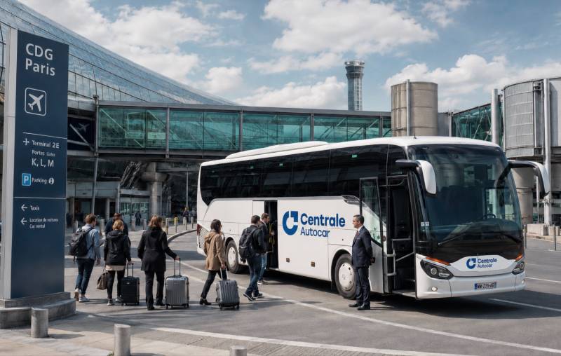 Location navette avec chauffeur aéroport roissy cdg