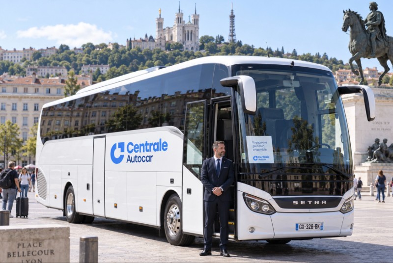 Location bus Lyon avec Centrale Autocar