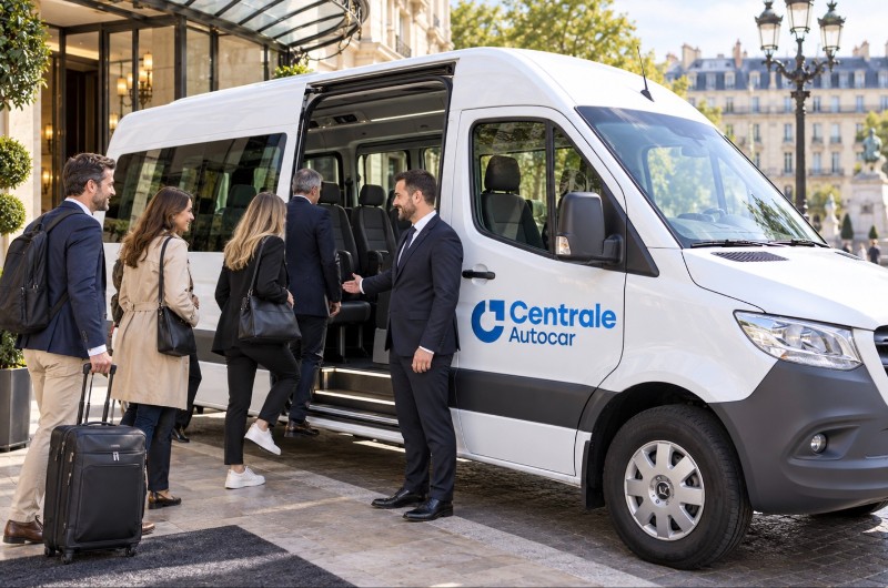 Location minibus 12 places