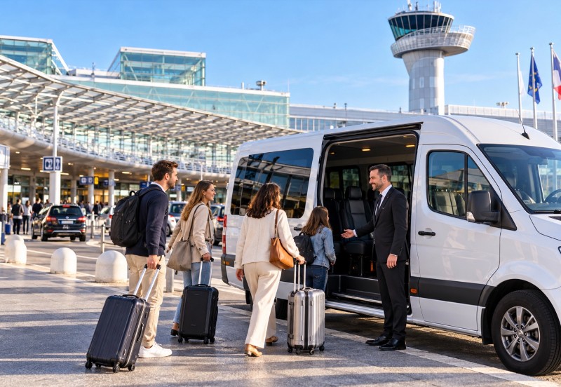 Location navette aéroport Bordeaux-Mérignac