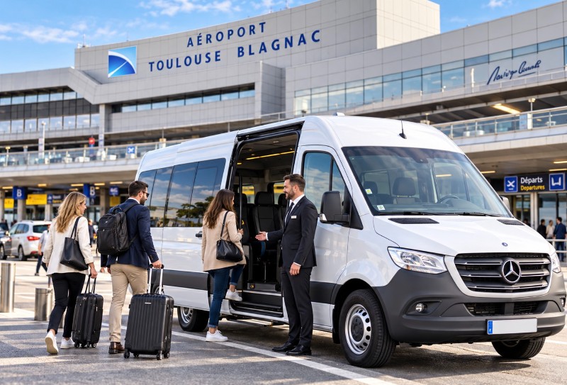 Location navette aéroport Toulouse Blagnac